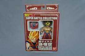 Dragon ball z aired in japan on fuji tv from april 1989 to january 1996, before getting subtitled or dubbed in territories including the united states, canada, australia, europe, asia, india and latin america. T3e2 Dragon Ball Z Dbz Super Battle Collection 1989 Vintage Super Saiyan Songokou Bandai Mykombini