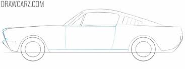 how to draw an old car