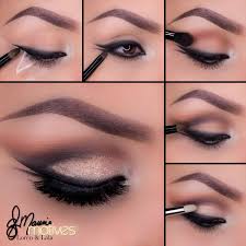 smudged double winged liner tutorial