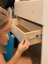 shelves into drawers with this easy diy