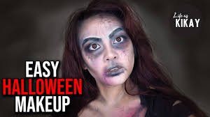 easy zombie halloween makeup tutorial