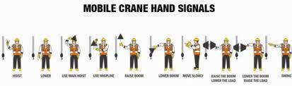 mobile crane hand signals printable