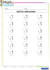 We have started creating sets of seasonal worksheets for each grade. 1st Grade Math Worksheets Pdf Maths Worksheet For Class 1