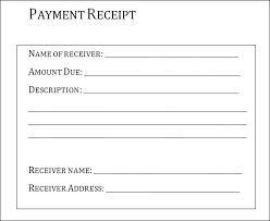 Receipts And Payments Sample Receipt For Rent Payment Payment