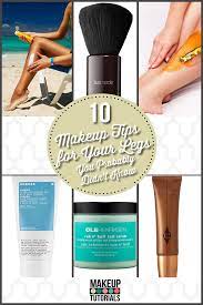 10 makeup tips for your legs you