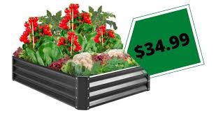 Metal Raised Garden Bed For 34 99 Reg