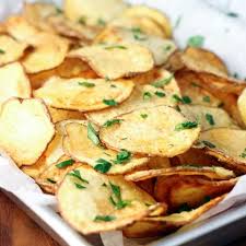 crispy air fryer potato chips let s
