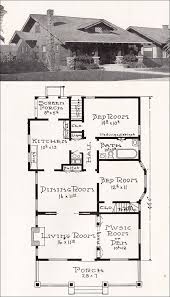 House Floor Plans 1910s 1930s