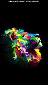 colorful lion iphone wallpapers top