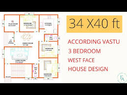 House Design 34x40 Feet House Plan