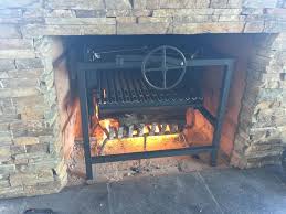 Fireplace Cooking Grill Kit