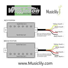 Flip the toggle up and the pickups are the outside single coils. Musiclily Wilkinson Pickups Wiring Musiclily Official Facebook