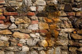 Old Stone And Brick Wall Pattern