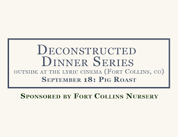 deconstructed dinner series sponsored