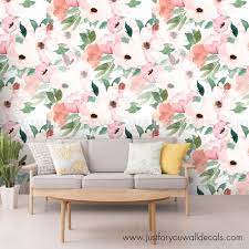 Flower hd phone wallpapers download free background images collection, high quality beautiful best high quality flower wallpapers collection for your phone. Soft Pink Flower Wallpaper Large Flower Floral Wallpaper Wall Decals Removable Wallpaper Wall Murals Just For You Decals