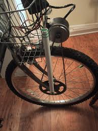 adding an electric motor to a bicycle