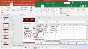 how to insert excel file in ppt