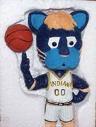 He thrilled pacers crowds putting hexes on opposing teams. Indiana Pacers Mascot Bobblehead Boomer Super Rare 407603408