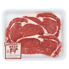 h e b beef ribeye steak boneless thin