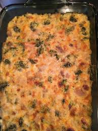 Pour chicken broth over the rice and broccoli. Cheesy Chicken And Broccoli Casserole Recipe Allrecipes
