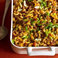 hamburger macaroni cerole recipe