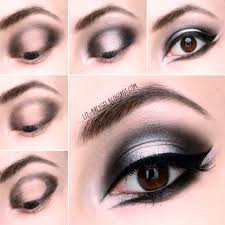 dramatic eyes tutorial for goth makeup