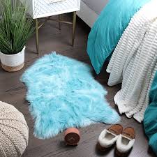 clara clark faux fur sheepskin rug