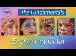 Exploring Color Face Paint