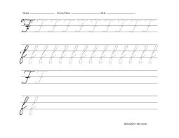 Free Printable Letter Tracing Templates D Worksheets F Astounding
