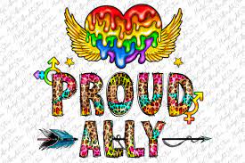 proud ally png lgbt png rainbow png
