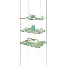 vs1 suspended glass shelves
