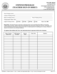 printable training sign in sheet forms