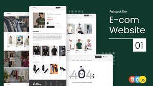 e commerce with html css