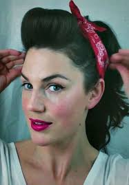 A very pixie inspired style that will take off the age from your face thus women above 50 need to try this updo. Rockabilly Headband Hairstyle Kuora T