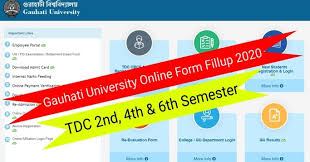 Online Gauhati University Form Fill up 2022