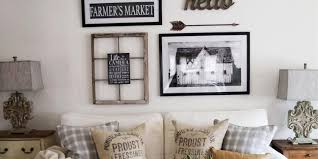 Living Room Farmhouse Wall Decor Ideas