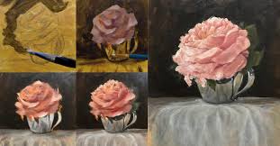 Impressionist Flower Painting Plus How