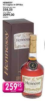 special hennessy v s cognac in gift box
