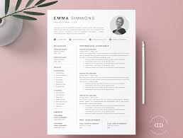 It makes you appear more organized: Compact One Page Resume Template Kit By Resume Templates On Dribbble