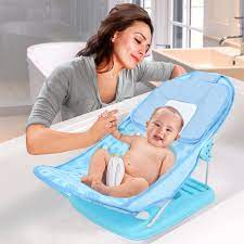 This baby bathtub is designed to keep little ones in an upright position during bath time so they're safe and secure. Foldable Baby Bath Seat 15kg Load Bearing Bathing Bathtub Seat Baby Bath Net Safety Security Seat Support Infant Shower Cushion Buy At The Price Of 22 99 In Aliexpress Com Imall Com