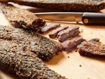 Is biltong raw meat?