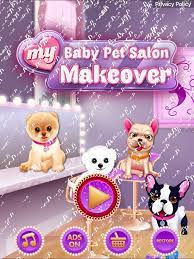 my baby pet salon makeover on the app