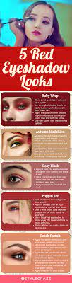 21 stunning red eyeshadows looks to try