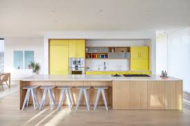 flat design yellow melamine door panel