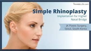simple rhinoplasty implantation for