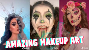 really amazing makeup art on tiktok