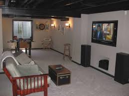 Partial Finished Basement Ideas