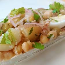 portuguese pea and tuna salad