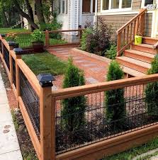 Garden Fence Front Yard Landscaping