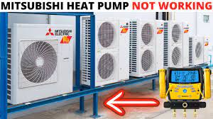 hvac service call mitsubishi heat pump